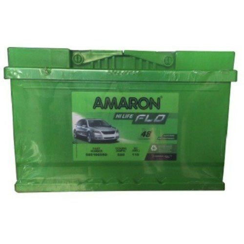 12 V 65ah 55 Months Left Layout Hard Plastic Premium Green Amaron Car Battery