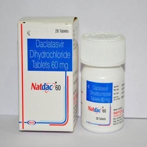 60 MG Natdac Daclatasvir Dihydrochloride Tablets