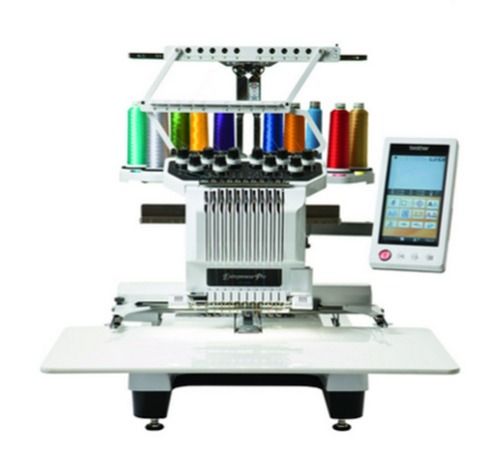 Automatic Brother PR 1050X Single Head 10 Needle Computer Embroidery Machine