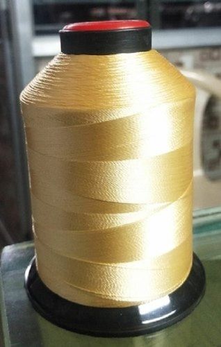 Low Shrinkage Beige Color A Grade 2 Ply High Tenacity Soft And Silky Bright Luster 120 Denier Polyester Dyed German Embroidery Thread