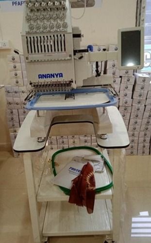 Commercial High Speed Ananya Automatic Embroidery Machine 240