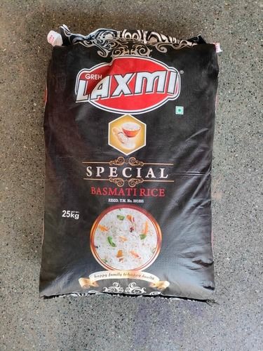 Greh Laxmi Special Dried Long Grain Pure And Healthy White Basmati Rice 25 Kg