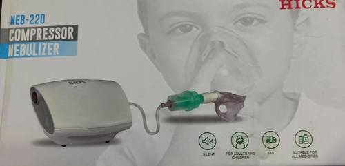 Plastic Hospital And Medical Use Hicks 220 Compressor Nebulizer