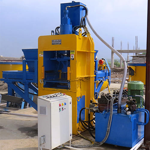 Industrial Mild Steel Pressure Fully Automatic Paver Block Machine