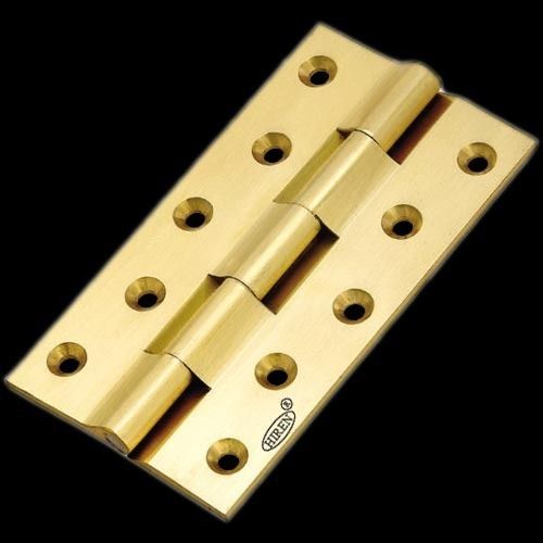 Scratch Resistance Rectangular Shape Ten Hole Type Brass Railway Hinges