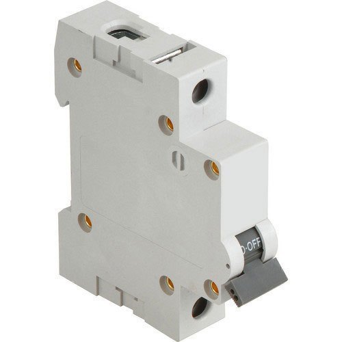 220 V 50 Hz Color Coated Type B And C Single Phase White Mcb Switchgear For Electrical Usage