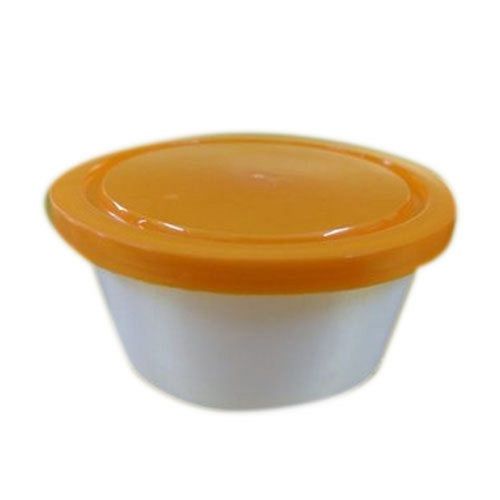 500 Ml Milky Food Grade Safe White Pet Airtight Lid Container For Food Packaging