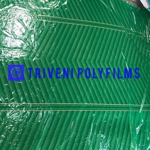 8 Micron Green Kela Patta Banana Leaf Pattern Printed BOP Film For Disposable Paper Plate Roll