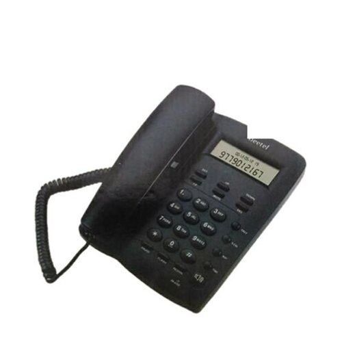 Black Plastic Beetel M56 Landline Phone For Office