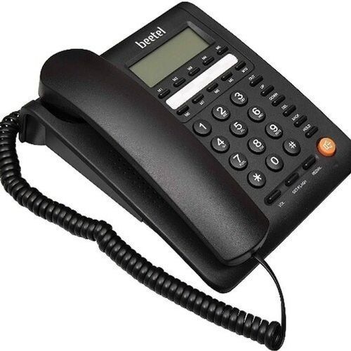  कार्यालय के लिए ब्लैक प्लास्टिक बीटल M59 लैंडलाइन फोन 