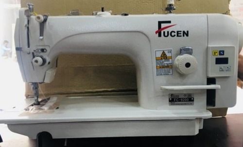 White Commercial Fucen Fc 9200 High Speed Sewing Machine For Textile Industry