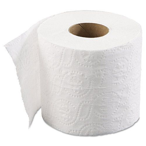 Disposable White 2 Ply Hygienic White Soft Absorbent Toilet Paper Napkin Roll For Office Hotel