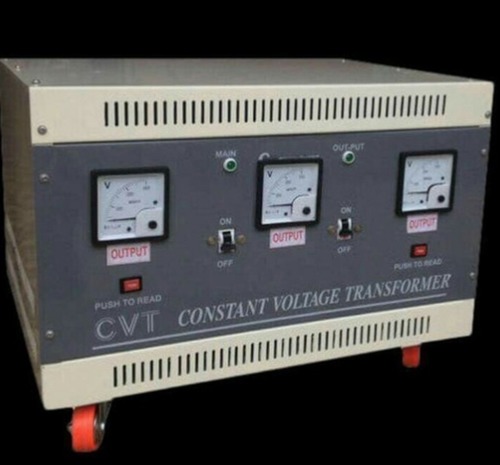 Single Phase Analogue Type Air Cooled Constant Voltage Transformer 500Va 230V For Petrol Pump Efficiency: 90%