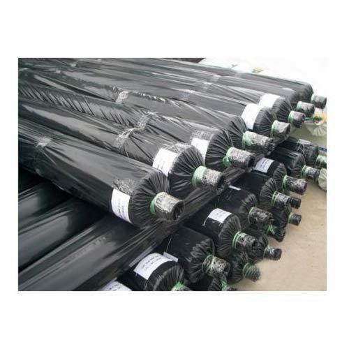 Black Biodegradable Agriculture 30 Micron Thickness Plastic Mulch Film 400 Meter Roll Hardness: Soft