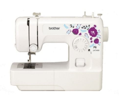 Semi-Automatic Brother Ja1400 Motor Operated Home Sewing Machine For Domestic Use