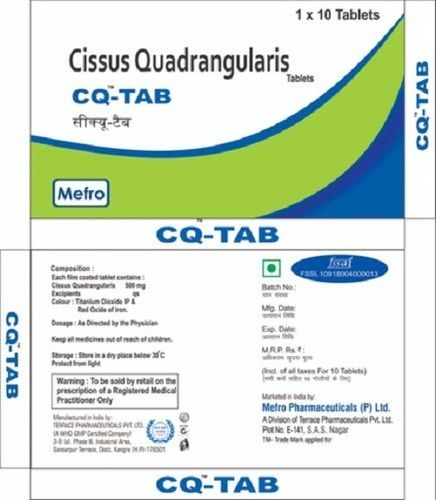 CQ TAB Cissus Quadrangularis Tablets