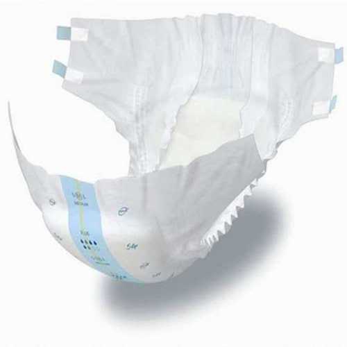 Dispoable White Color Ultra Soft Non Woven Fabric Adult Diaper Size: Extra Large