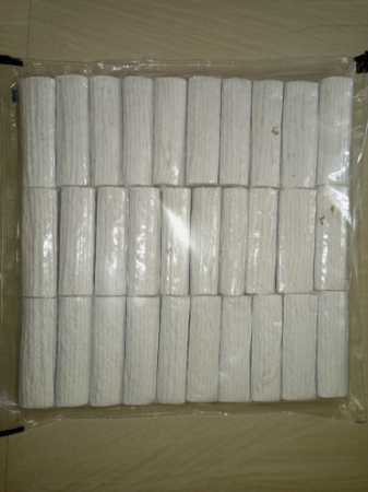 White 100% Pure Cotton Wicks Size 2 Inch to 4 Inch No of Ply 3 to 5