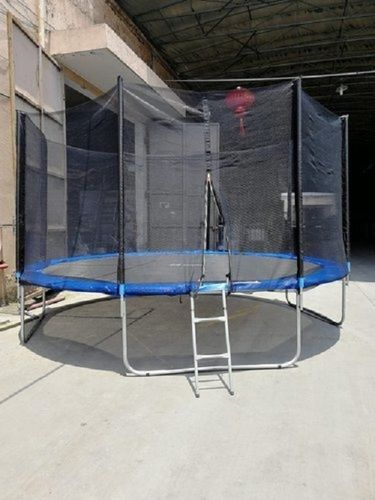14ft Classic Trampoline With Safety Net And Ladder for Household, School, Mela, Amusement Park