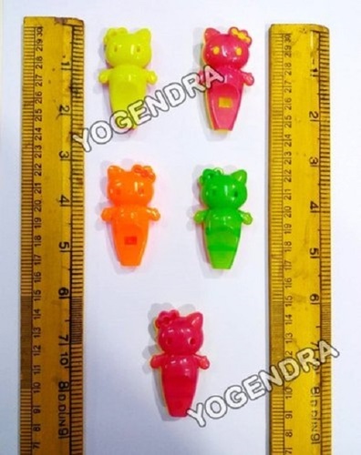 Anti Crack and Washable 2.5 Cm Size Plastic Kitty Toys For Upto 6 Years Age Kids
