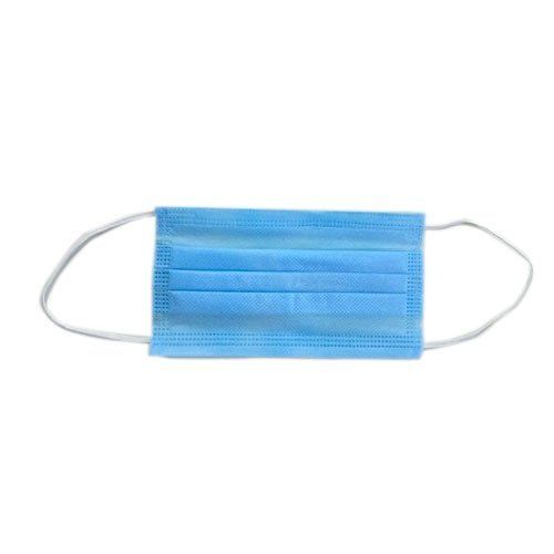 Blue Color 3 Play Surgical Disposable Anti Pollution Face Mask