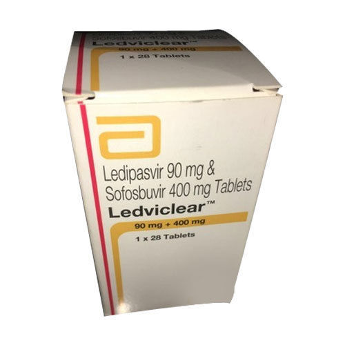 Ledipasvir 90 Mg And Sofosbuvir 400 Mg Tablets