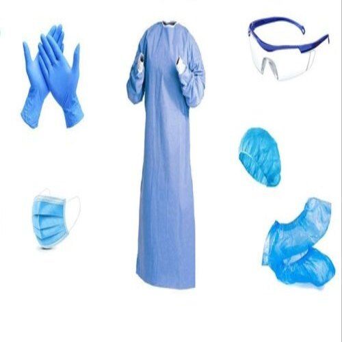 Non Sterile Blue Medium Size Hospital Surgeon S Gown Kit
