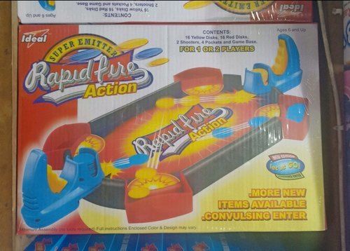 Plastic Rapid Fire Action Baby Toy With Battery For 1 To 6 Years Age Kids