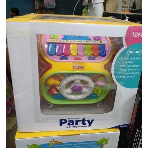 Printed Design Plastic Party Learning House Toy For Four To 13 Years Age Kids