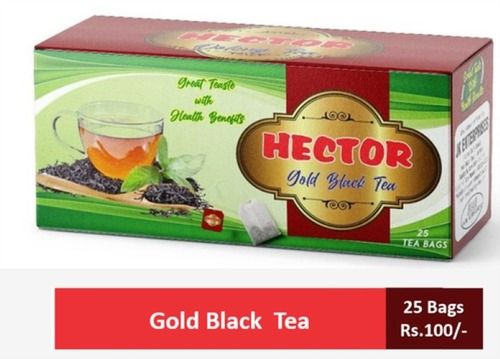 Black Soothe Gastric And Intestinal Illnesses Masala Hector Gold Tea Bag Form With Granules