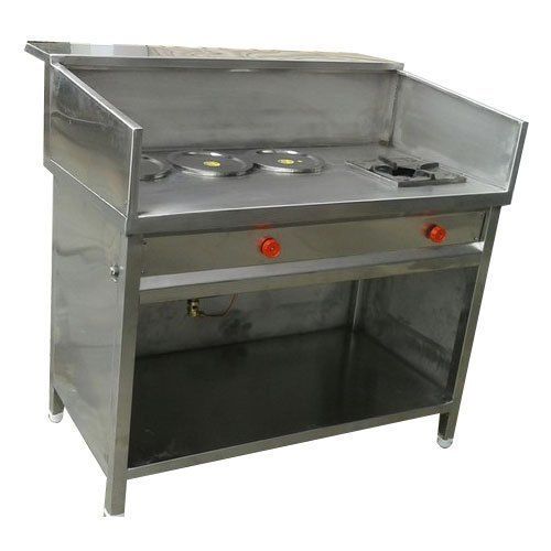 Stainless Steel Polished Finishing Elegant Look Tea Coffee Counter For Commercial Application: Restaurants