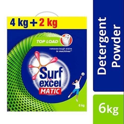 Surf Excel Top Load Machine Wash Regular Laundry Detergent Powder 6 Kg Pack Apparel