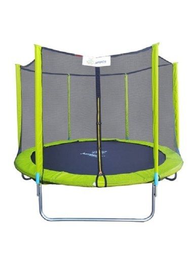 U Shape 3 Legs 10ft ECO Trampoline With Safety Net And Ladder for Household and Schools