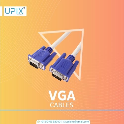 Vga Cables For Computer, Monitor (Length Variants From 1.3M To 18.2M Available) Application: Computer