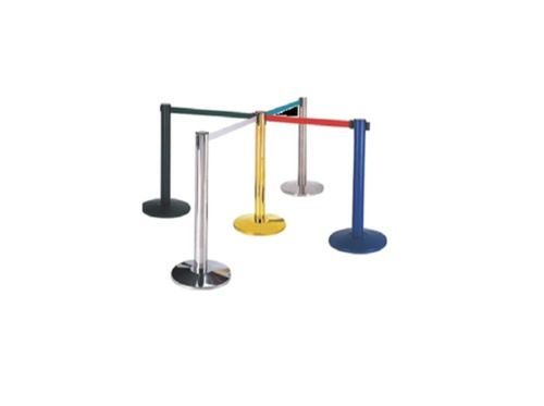 Portable 1000 Mm Height Stainless Steel Ss Extendable Que Manager Stanchions Barrier