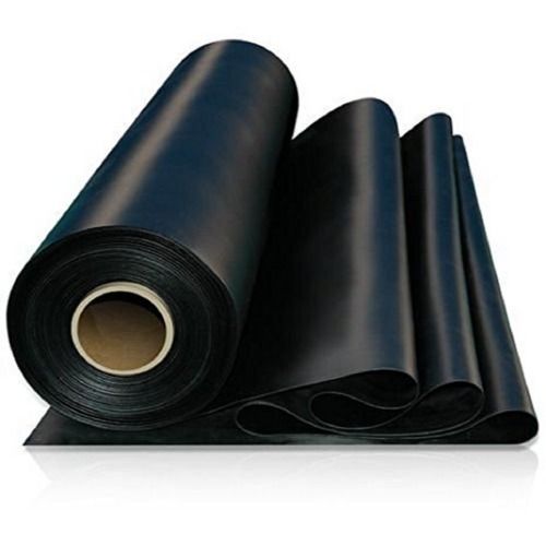 Strong 17 Mpa Black Rectangular Shape 5 Mm Insulation Industry Rubber Sheet