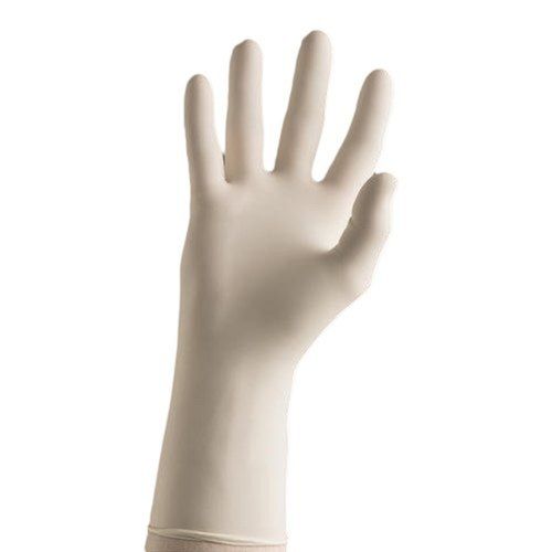 White 280 Mm Sleeve Single Use Disposable Non Sterile Natural Latex Surgical Gloves