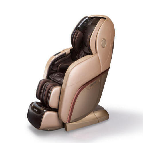 Golden Color Robotic Style Personal Use Hydraulic Handling 4d Massage Chair 