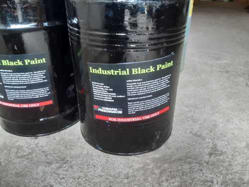 High Gloss Acrylic Industrial Black Paint For Marking Urban Roads, Expressways And Parking Lots Oil Absorption: Yes