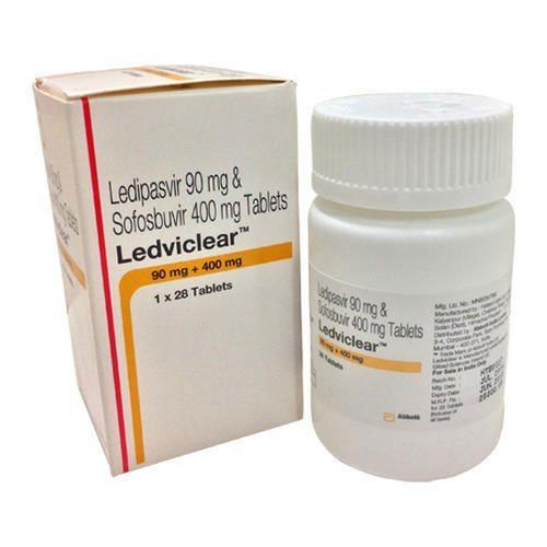 Ledviclear Sofosbuvir 400mg And Ledipasvir 90mg Tablet