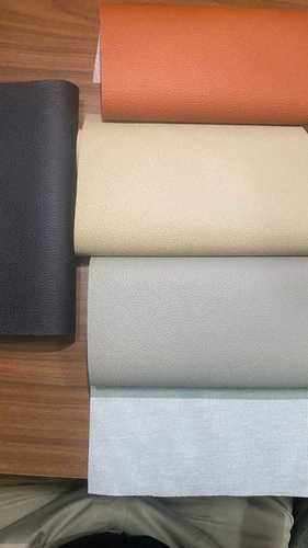 Multicolour Weather Proof Solid Plain Car Seat Cover Rexine Sheet For Automotive Industry Washable