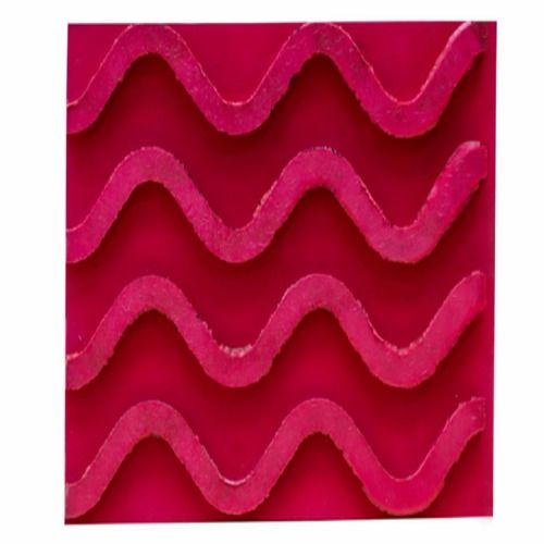 Durable Red Rectangular Shape Super Heat Resistant Pulley Lagging Rubber Sheet