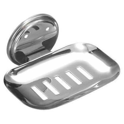 Rugged Design Wall Mounted Rectangular Stainless Steel 316 Bathroom Soap Dish Size: 13.7 X 13.4 X 7 Cm