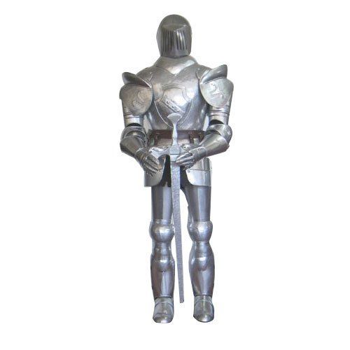 Indian Stainless Steel Silver Galvanized Replica Body Armor