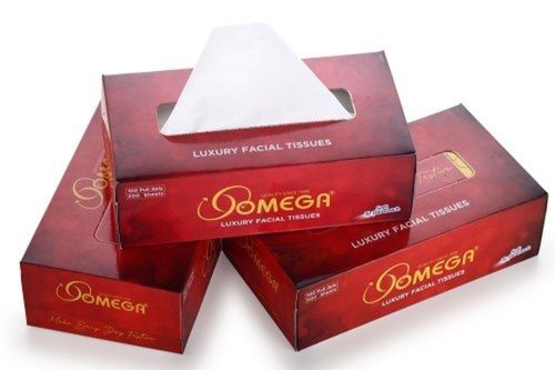 White Disposable 15X15 Cm Oba Free Facial Skin Cleaning Paper Tissue Application: Office & Hotel