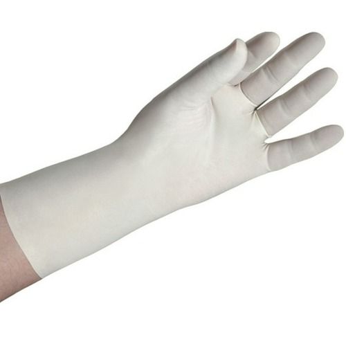 White Disposable Natural Latex Doctor Ambidextrous Surgical Gloves For ...