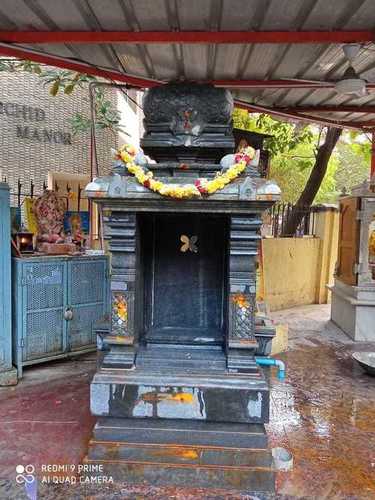 Religious Black Stone Temple For Worship Hindu Gods And Goddess