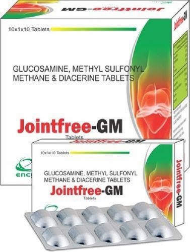 Glucosamine Methyl Sulfonyl Methane And Diacerine Tablets