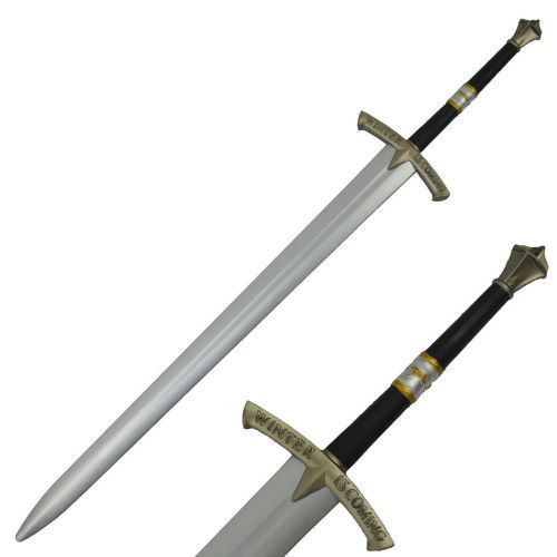 Antique Replica Sword - SS304 Steel, Hand-Made Silver Plated | Edgeless Blade, Corrosion & Chemical Resistant, Decorative Art Collectible