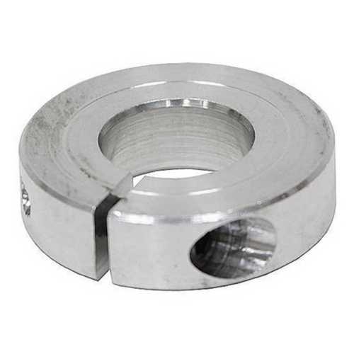 1/7 Inch Silver Round Stainless Steel Shaft Collars For For Oil And Gas Industry Hardness: Solid